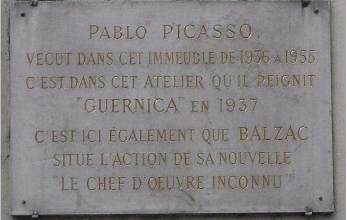 Guernica-Paris-Studio-Name-Plate