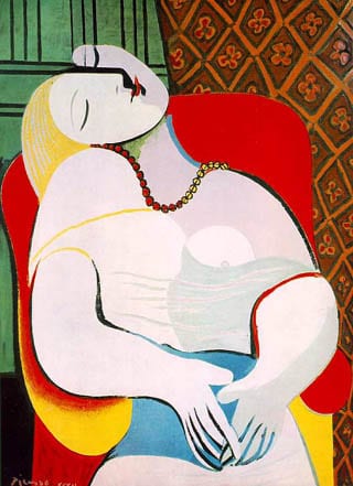 Le-reve-1932=Picasso
