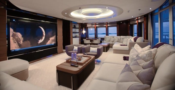 Interior-cinema_Dream-yacht-charter