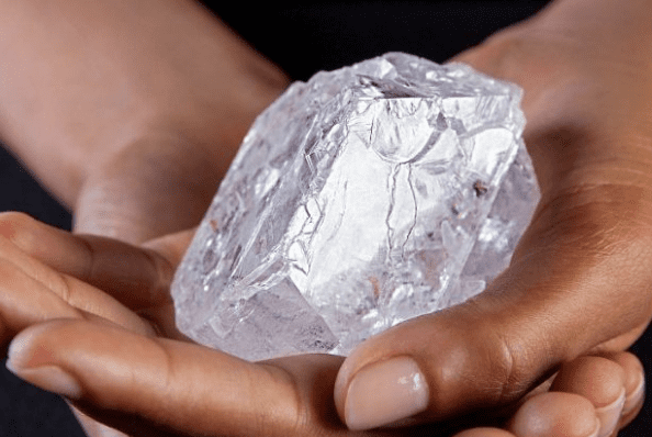 The 1,109-carat Lesedi La Rona rough diamond 