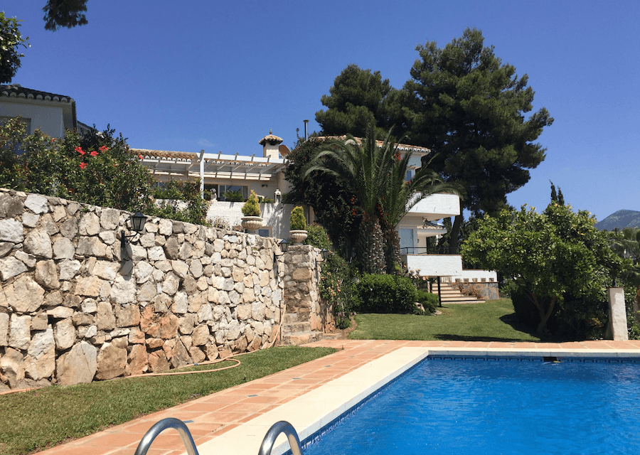 Mijas Villa for sale, possible to build extra villa