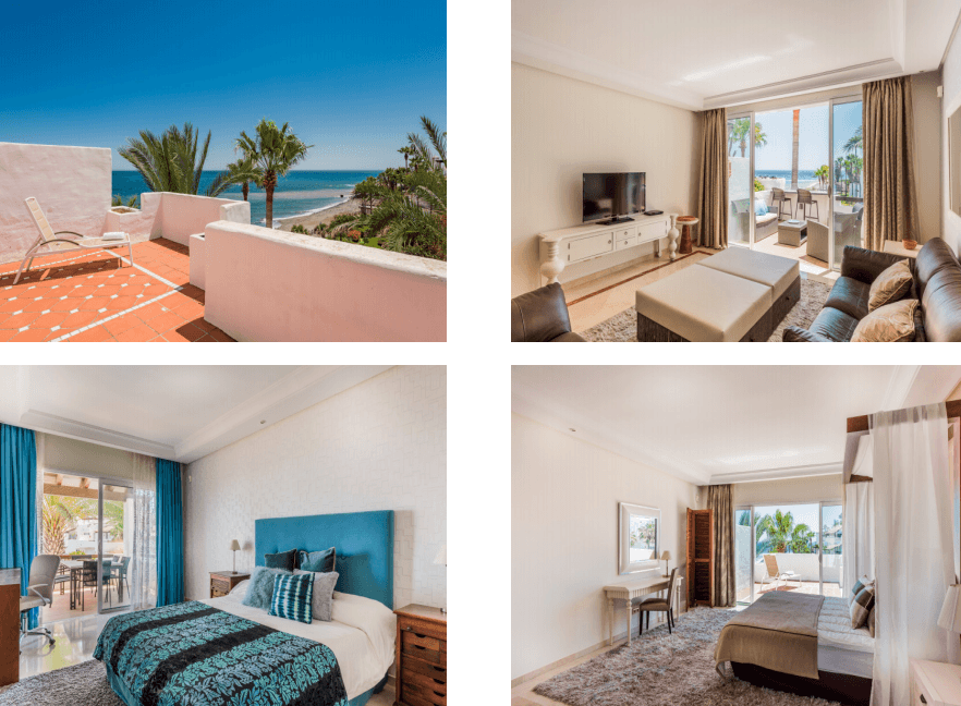 Reduced Ventura del Mar 3bed duplex penthouse with Sea views